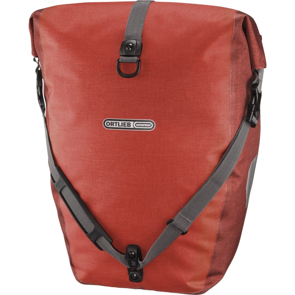 ORTLIEB Back-Roller Plus - QL2.1 Bike Pannier (Pair) - 2x20L - salsa-dark chili