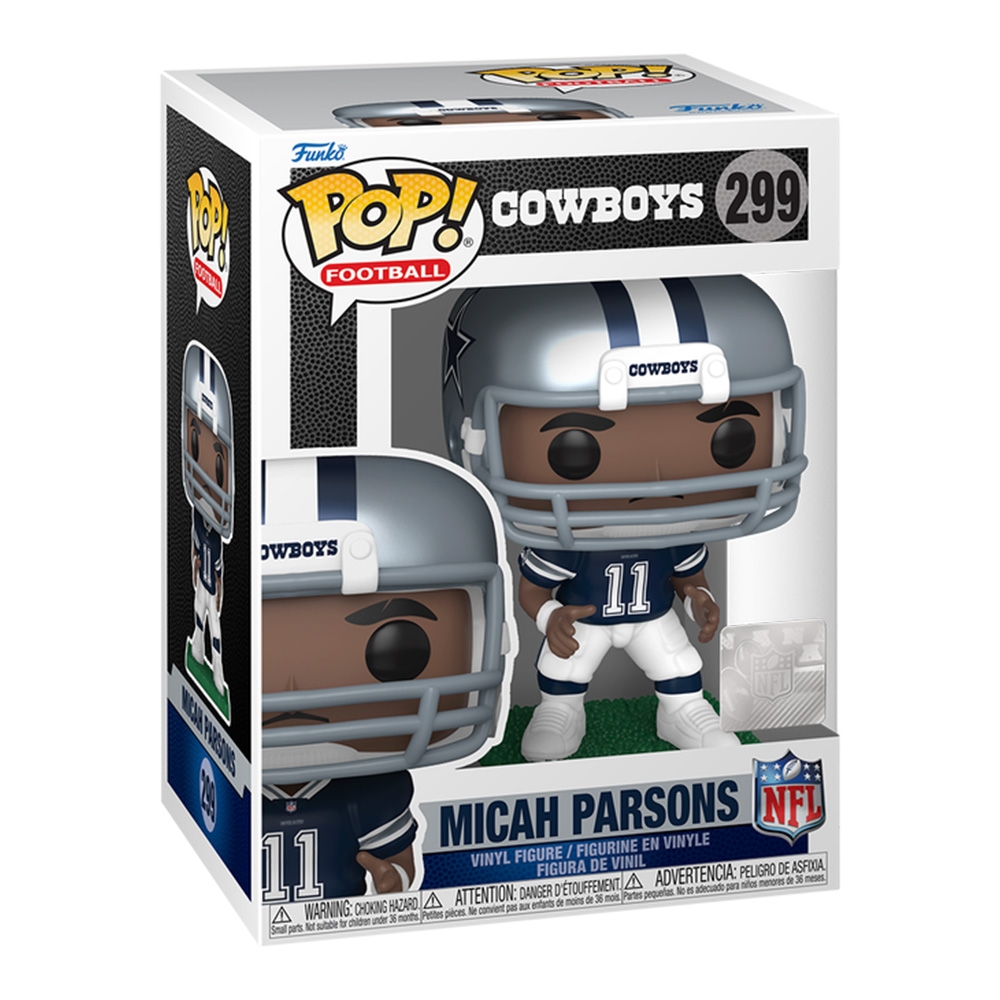 Funko POP! #299 Micah Parsons Dallas Cowboys Vinyl NFL Figure