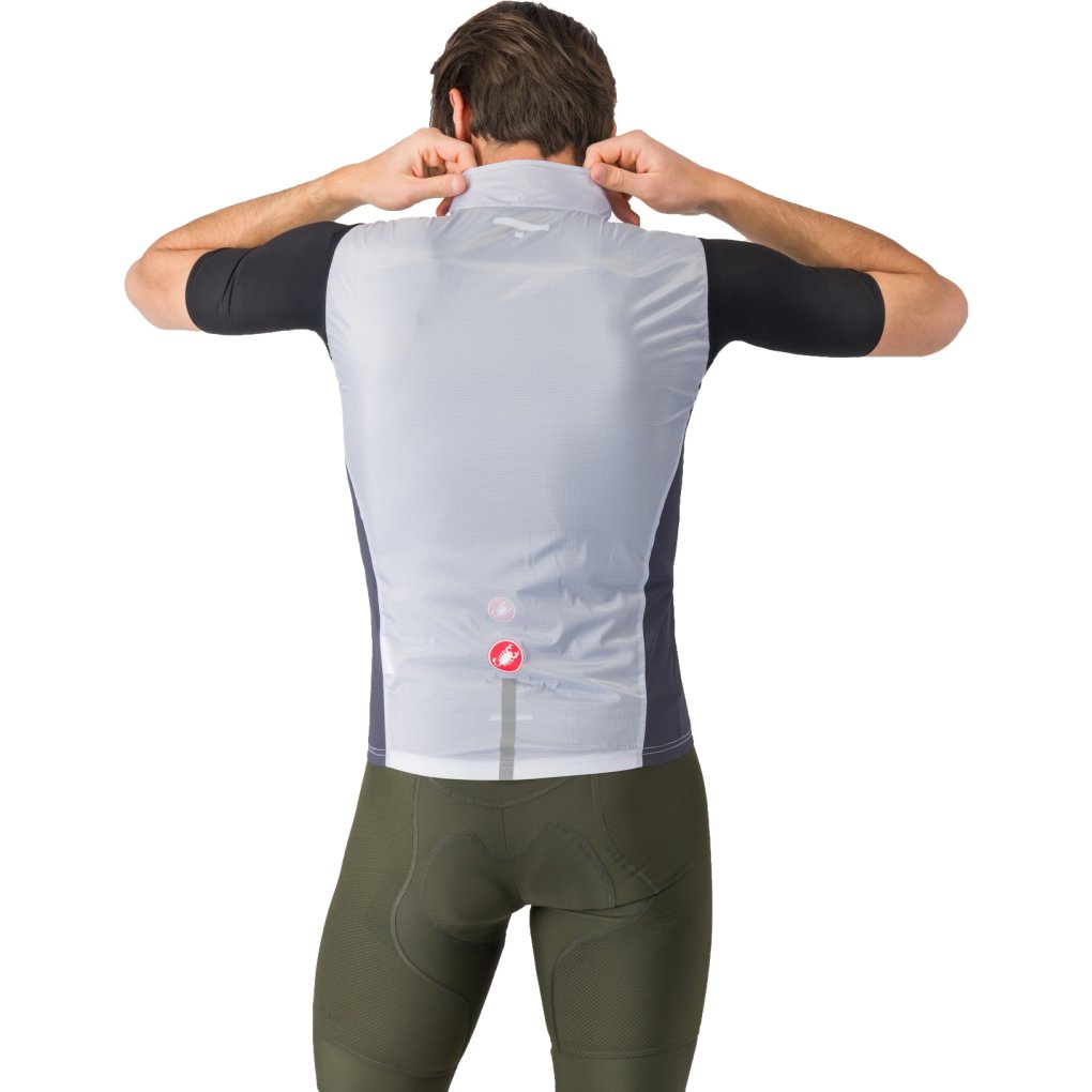 Castelli Squadra Stretch Vest Men - silver grey/dark grey