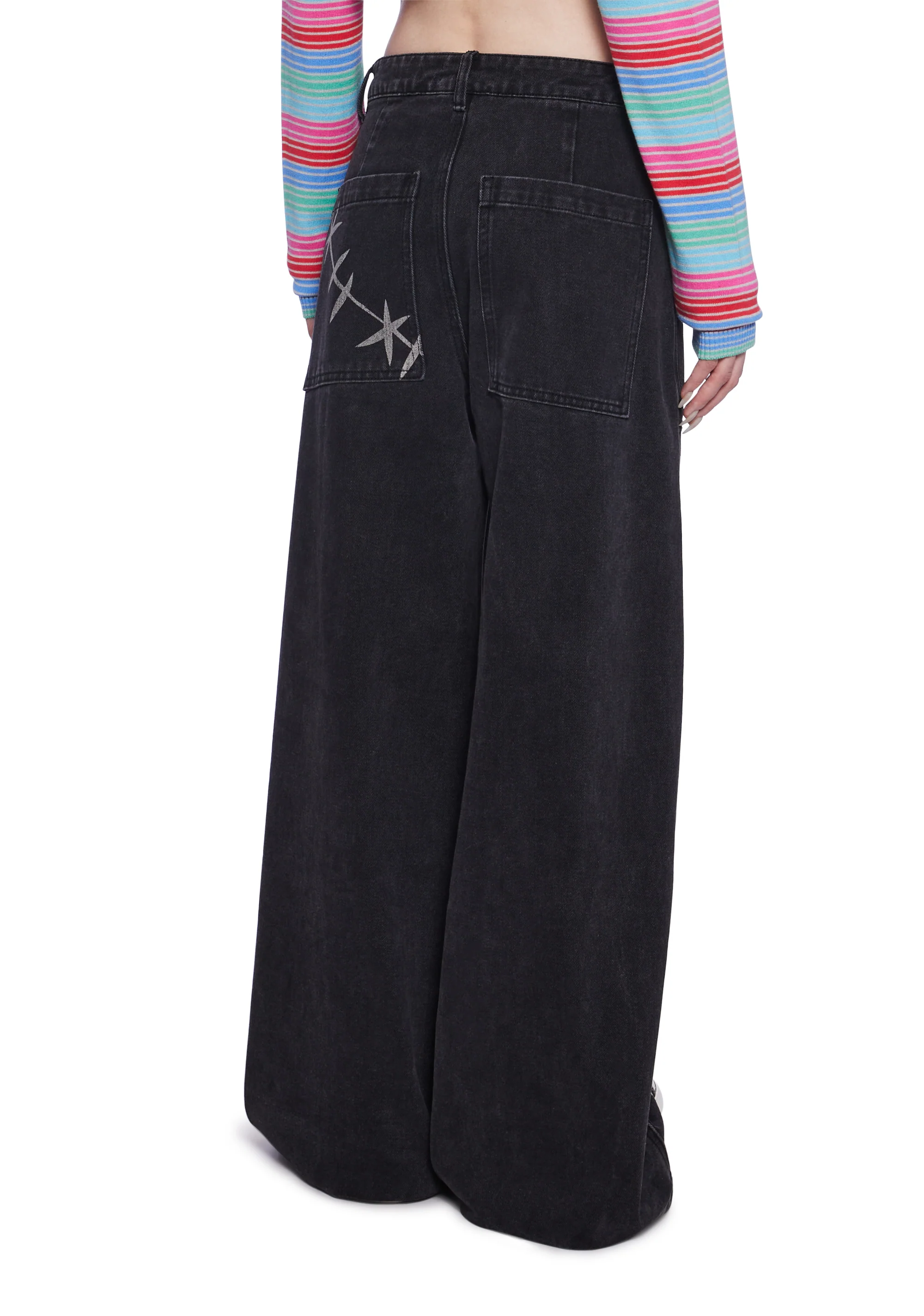 Friend To The End Wide Leg Jeans