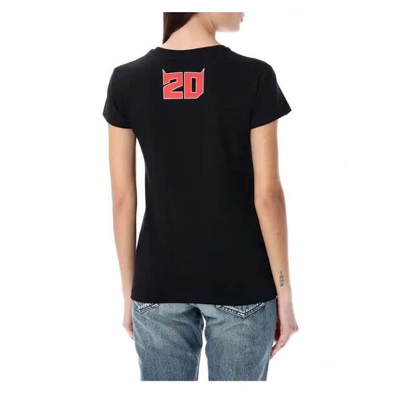 Kenny Fabio Quartararo El Diablo short sleeve t -shirts - Black / blueRef: KE2498