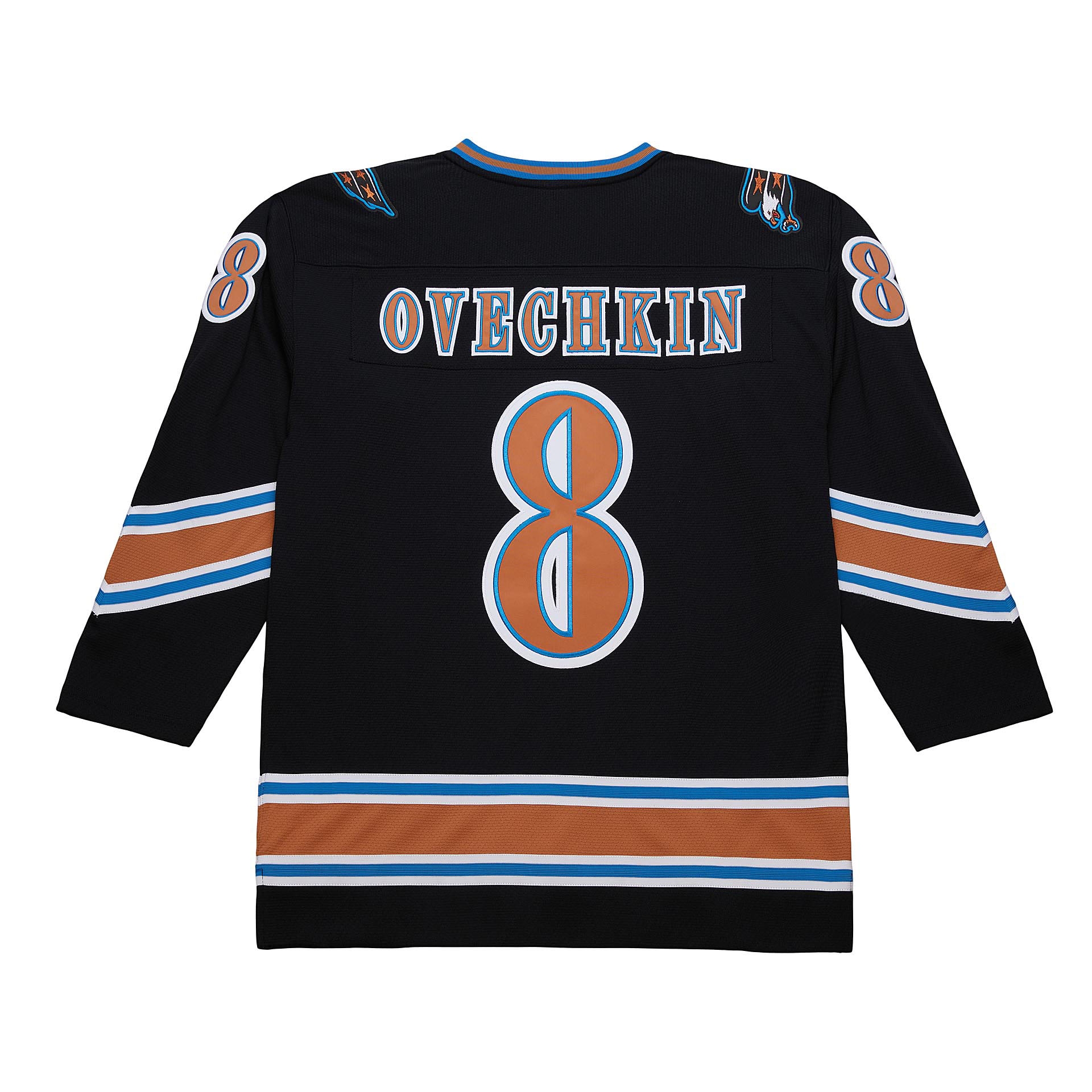 Alex Ovechkin #8 Washington Capitals 2005-06 Premium Power Play NHL Jersey Black