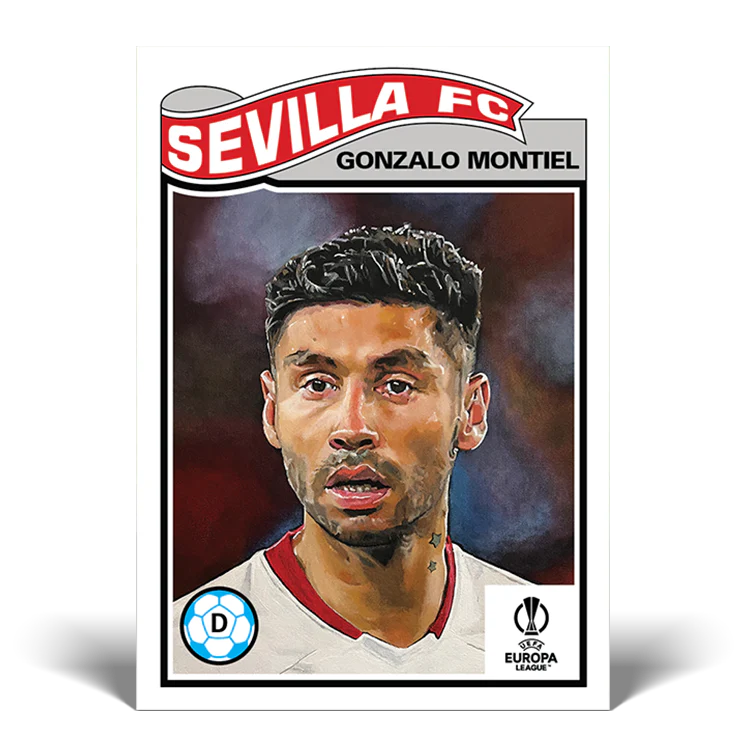 Topps UK - UCC Living Set Card #523 - Gonzalo Montiel