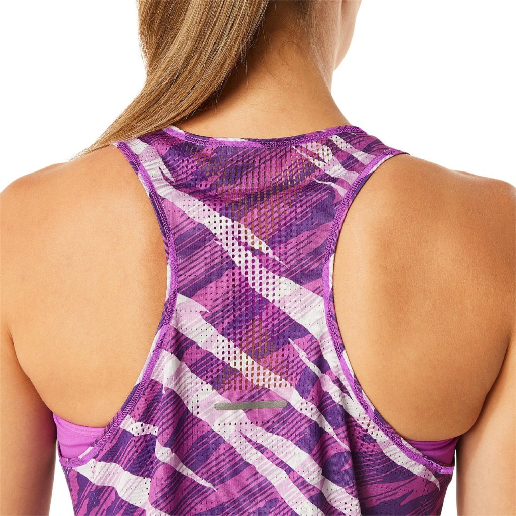asics Ventilate Actibreeze AOP Singlet Women - orchid/lavender glow