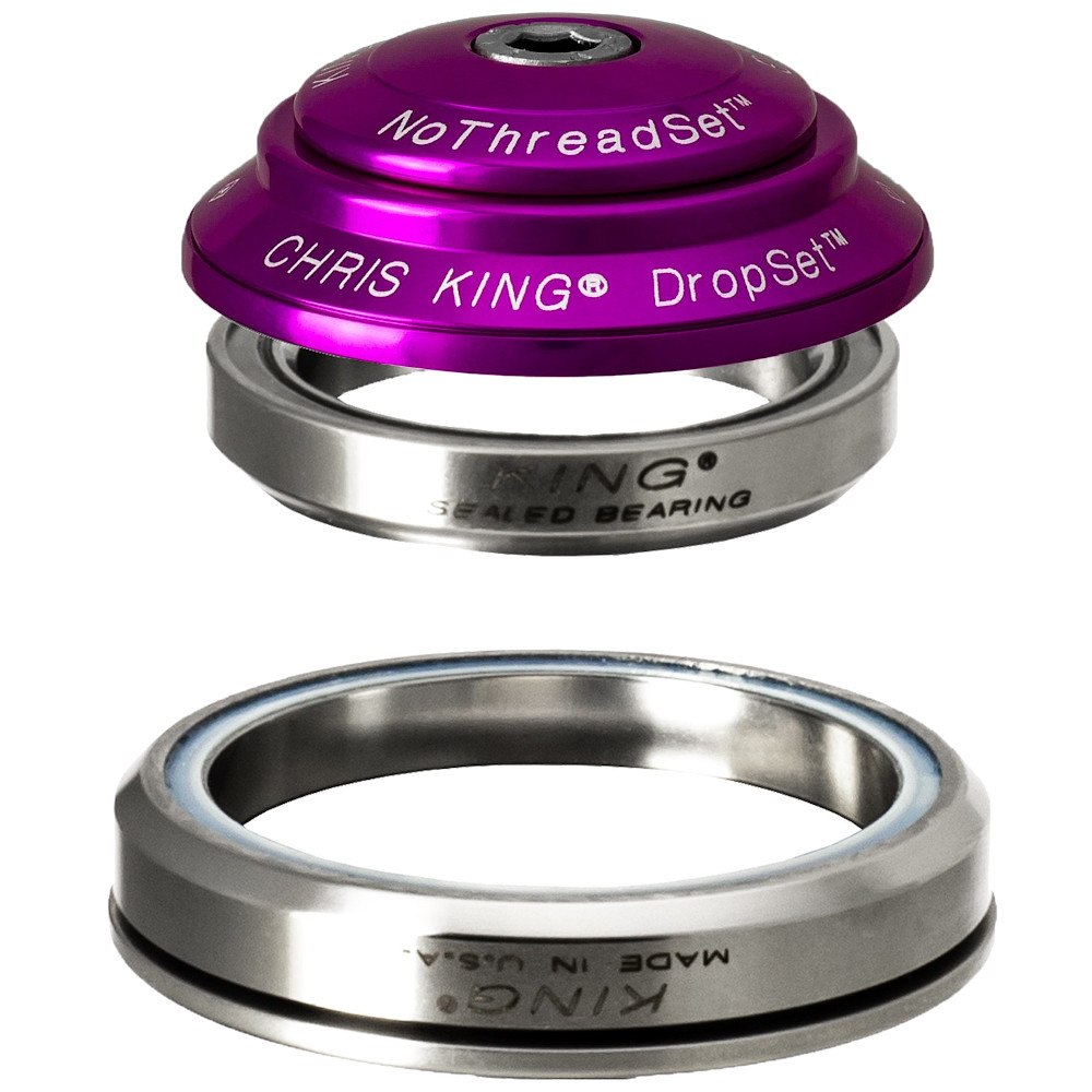 Chris King DropSet 2 Tapered headset - IS42/28.6 | IS52/40 - different colors