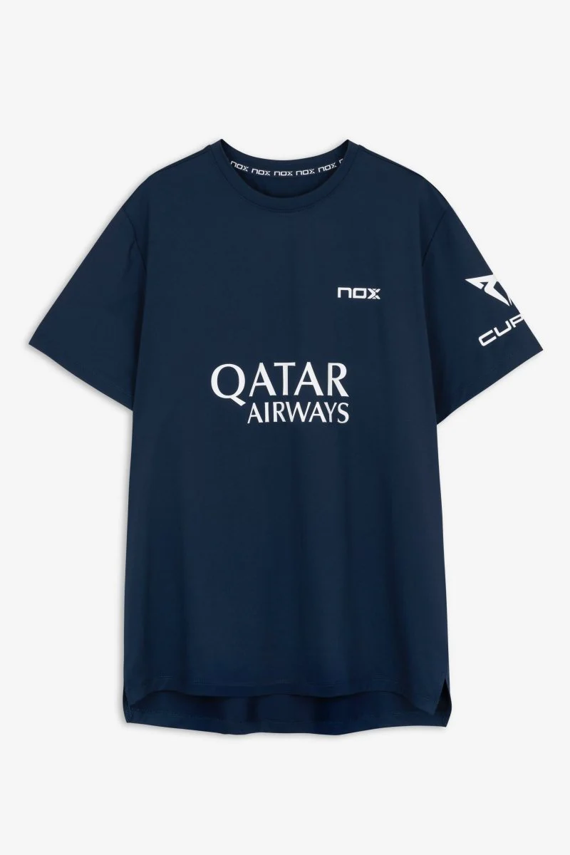 Agustin Tapia Sponsors AT10 Navy Blue T-Shirt