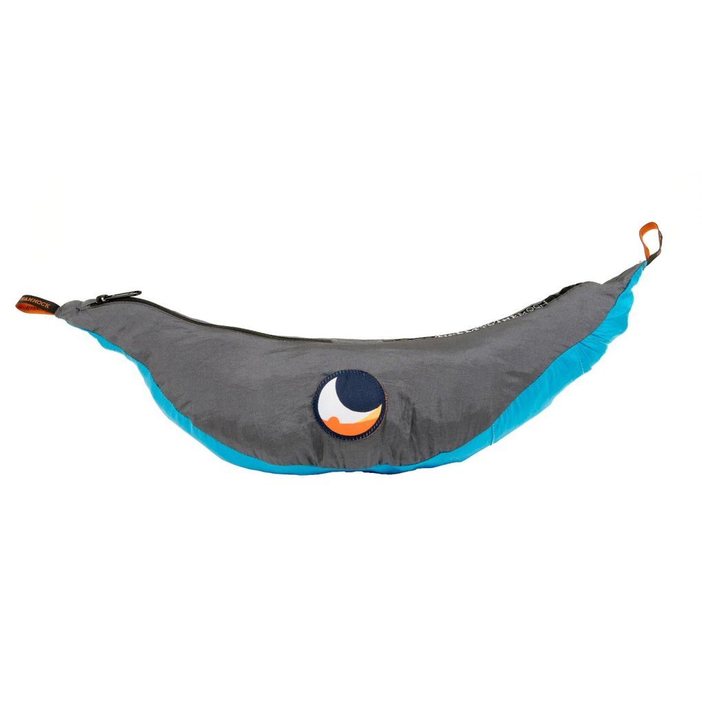 Ticket To The Moon Travel Hammock - Original - Aqua - Dark Grey