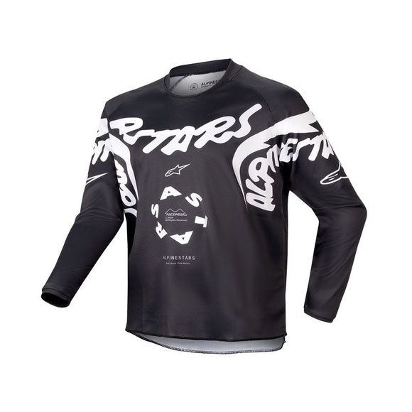Maillot cross Alpinestars YOUTH RACER - HANA - Noir / BlancRef : AP3209