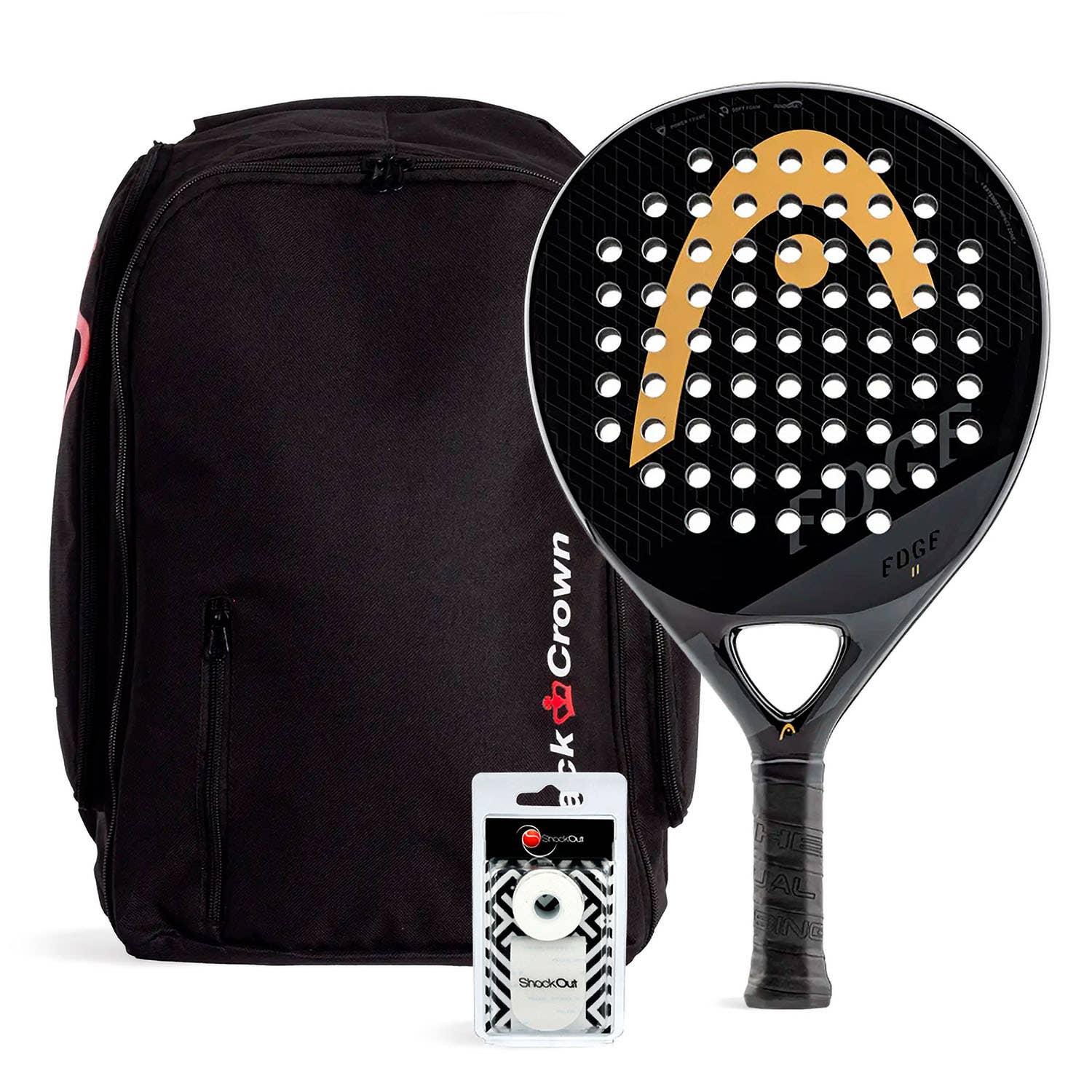 PACK HEAD EDGE II BLACK BAG BLACK CROWN BLACK