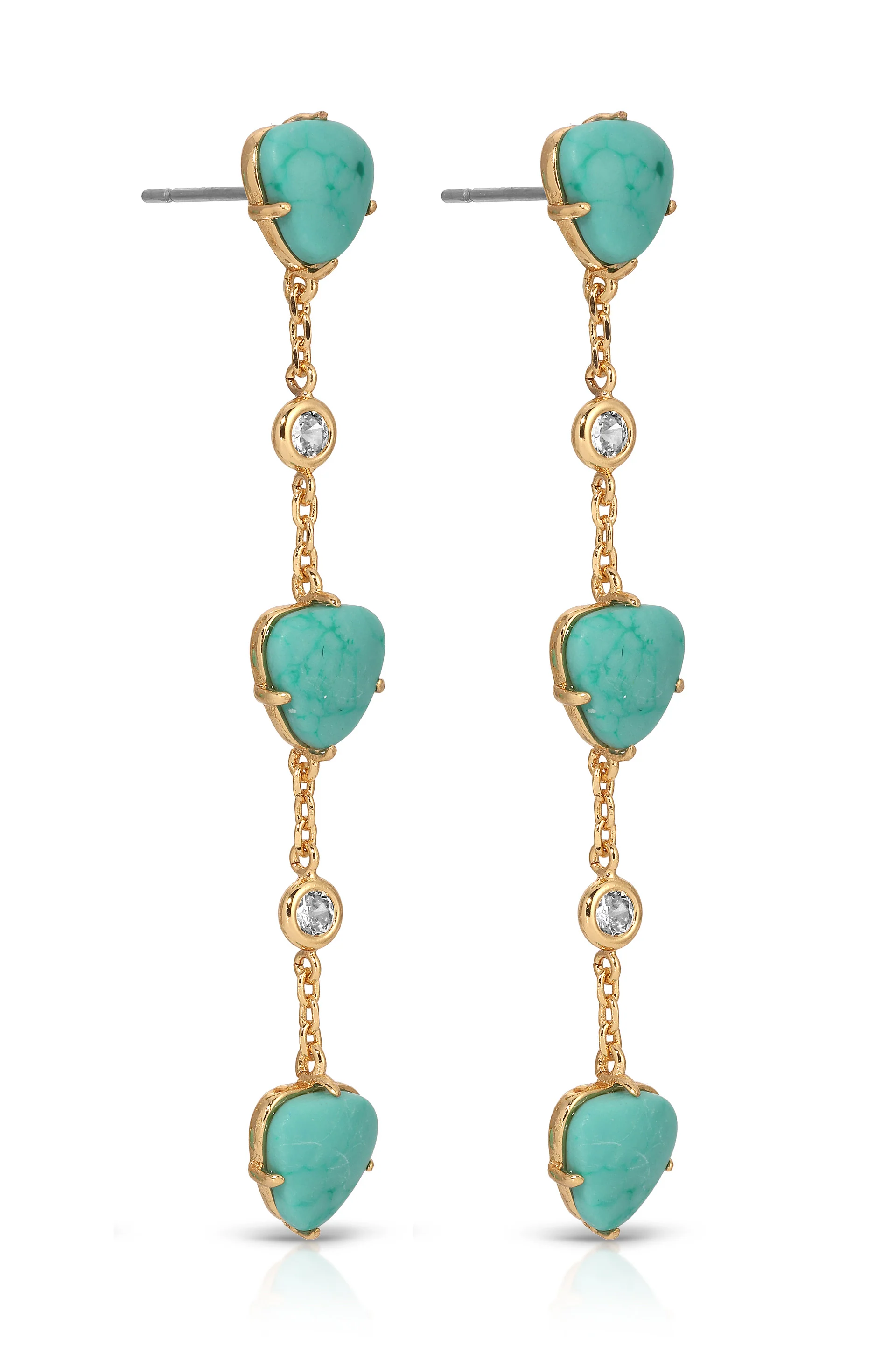 Turquoise Solstice Dangle Earrings
