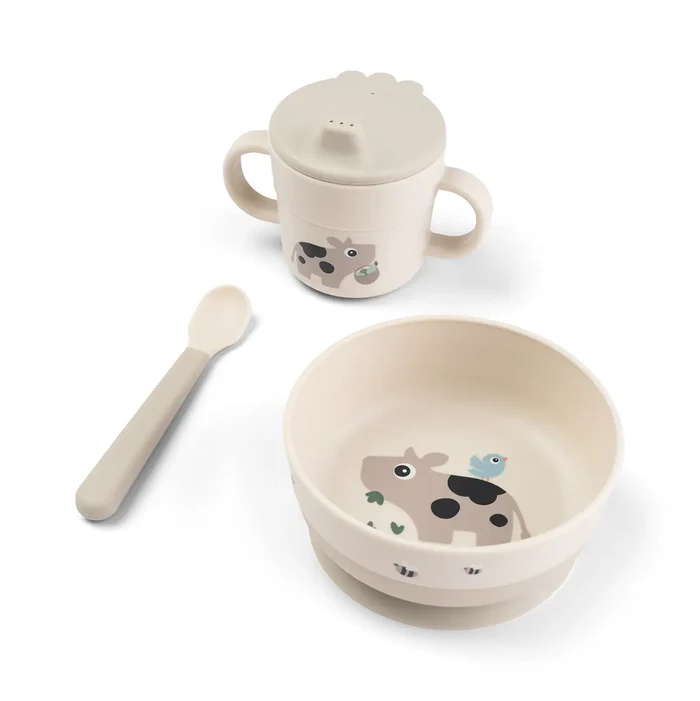 Foodie first meal set w/suction