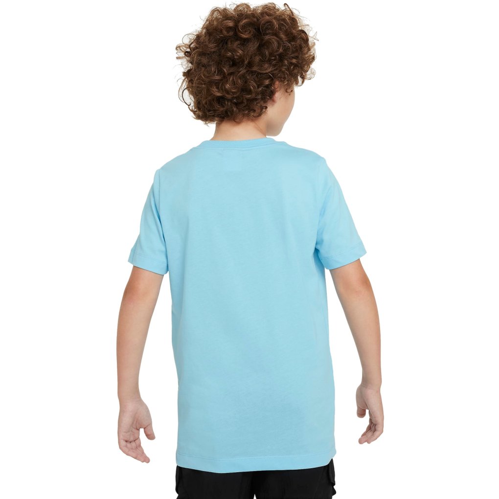 Nike Sportswear Short Sleeve Kids Tee - aquarius blue FZ4714-407