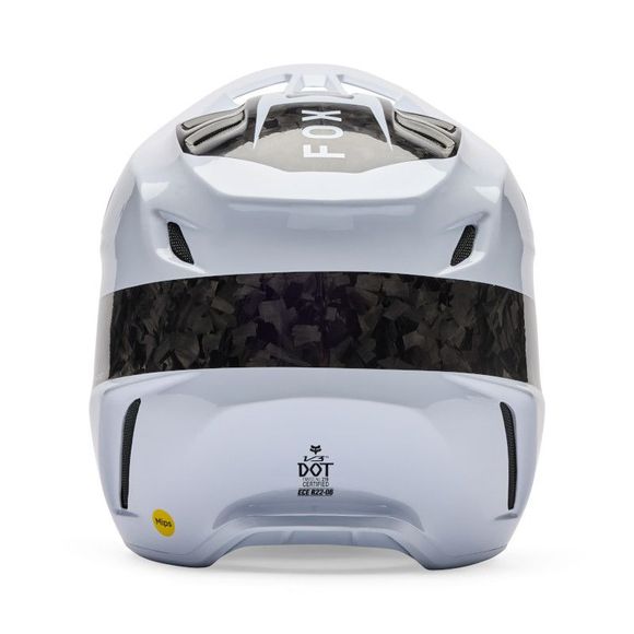 Fox V3 RS FRACTURE 2026 cross helmet - WhiteRef: FX6240