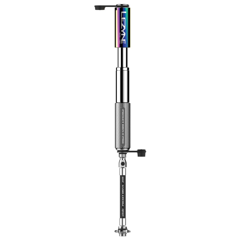 Lezyne Pocket Drive PRO Mini Pump - Neo Metallic-Silver