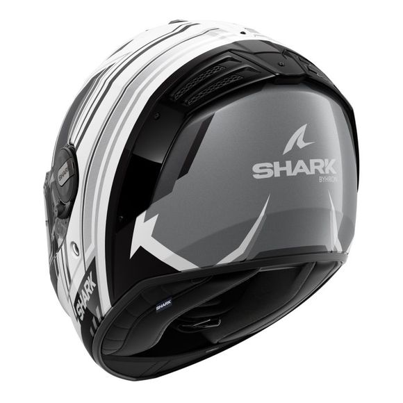 Shark SPARTAN RS BYRHON Full-Face Helmet - White / GreyRef: Sh1674-C65264