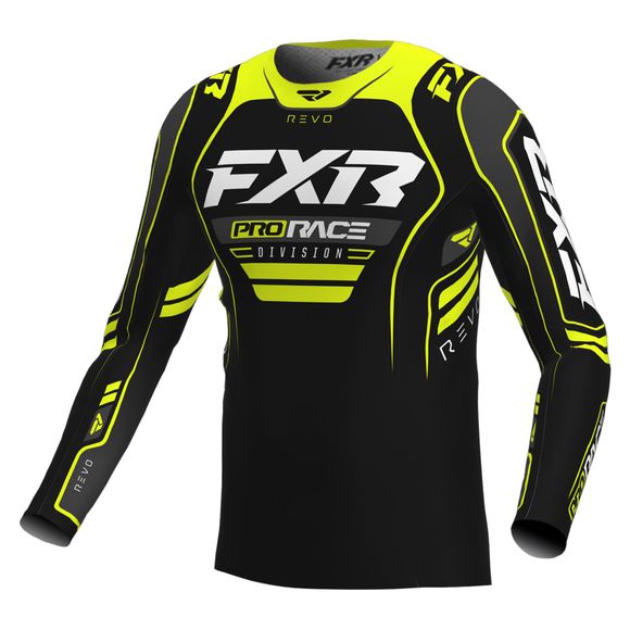 Maillot cross FXR REVO ENFANT - Noir / JauneRef : FXR1707