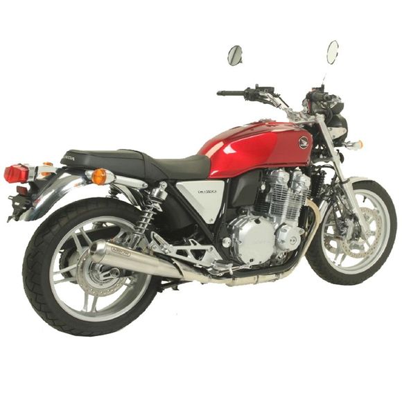 Silencieux Arrow Nichrom Pro-racing embout acierHONDA 1100 CB 1100 ABS (SC65) - 2013 - 2016Ref : 71672PRI