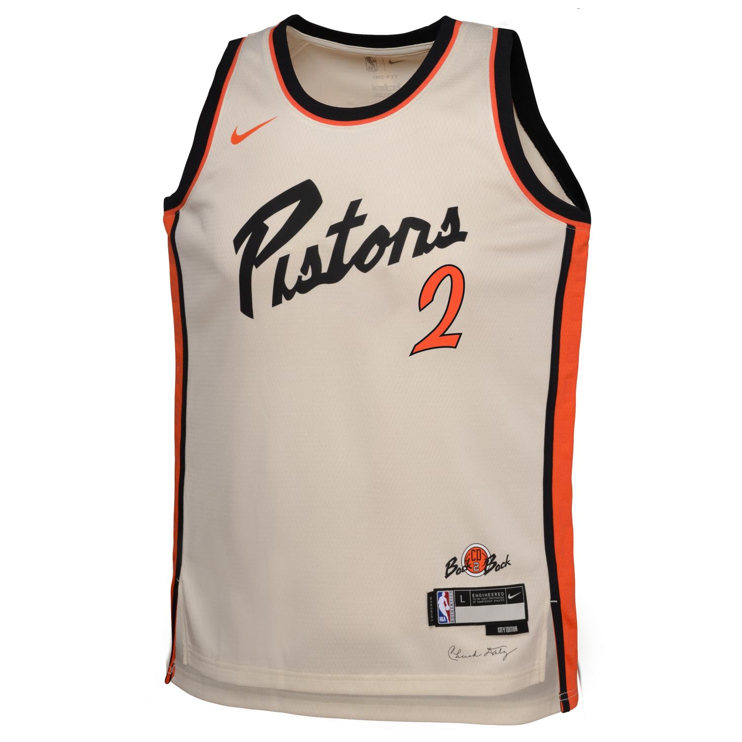 Cade Cunningham #2 Detroit Pistons 2024-25 City Edition Nike Swingman NBA Jersey (YOUTH)