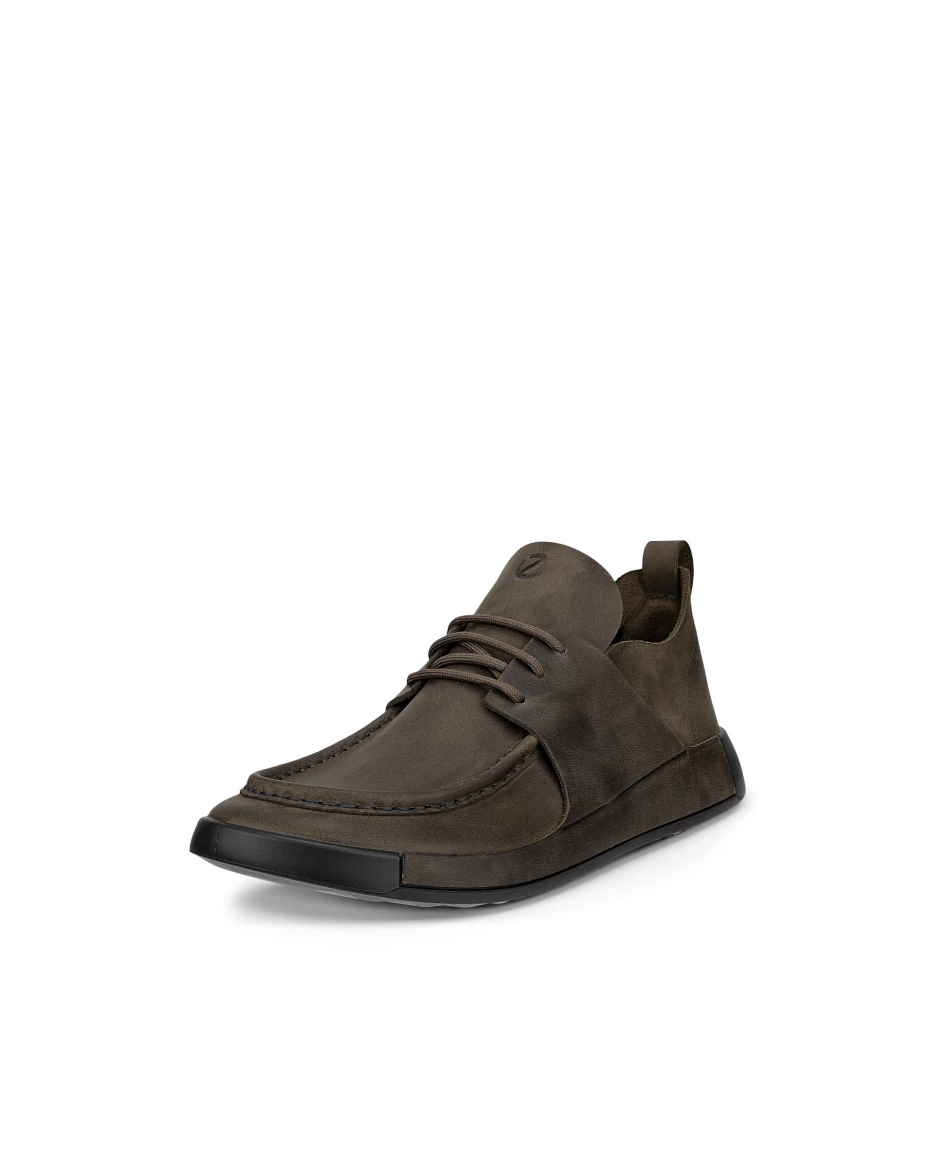 ECCO COZMO SHOE M Herren Nubuk-Schnürschuh Grau
