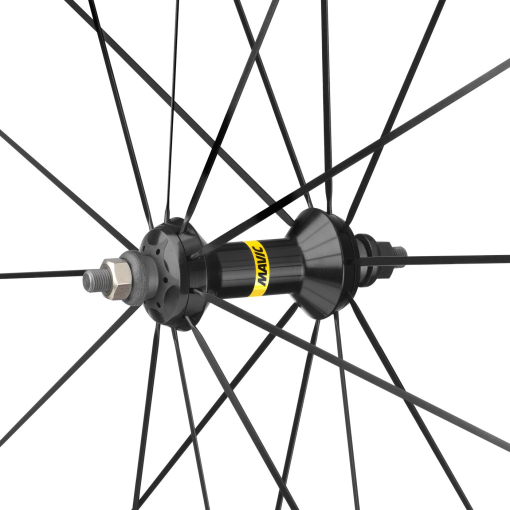 Mavic Ellipse Track Front Wheel Clincher - black