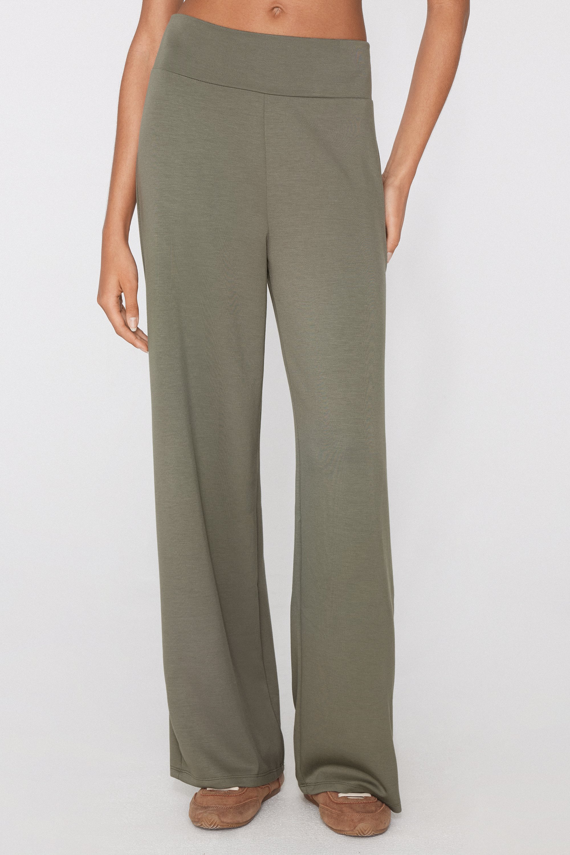 Soft Touch Palazzo Trousers