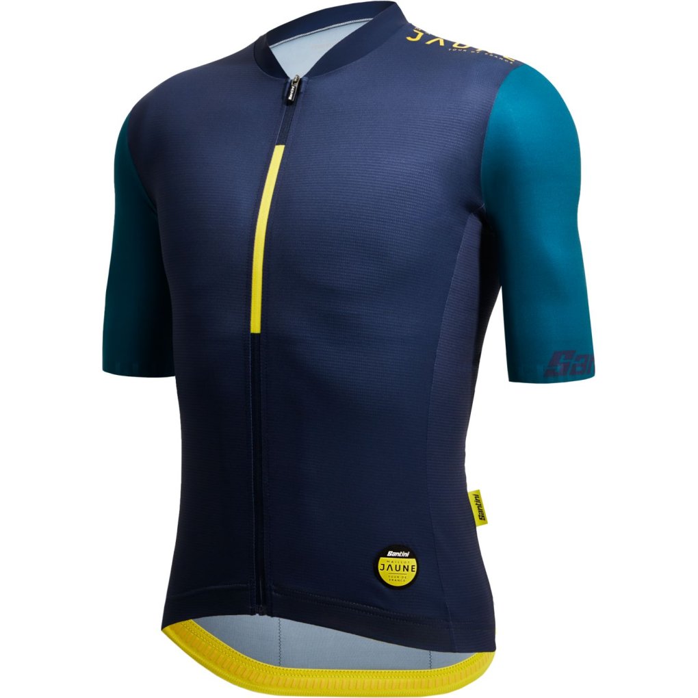 Santini Le Maillot Jaune Allez Cycling Jersey Men -Tour de France™ 2025 Collection - MJ94475ALLEZ