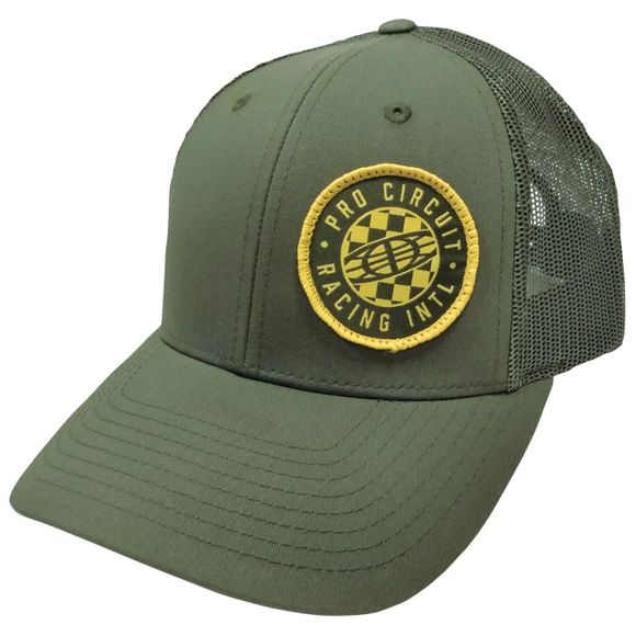 Cap Pro Circuit Checked Global - Brown / GreenRef: PC0138 / 25013942