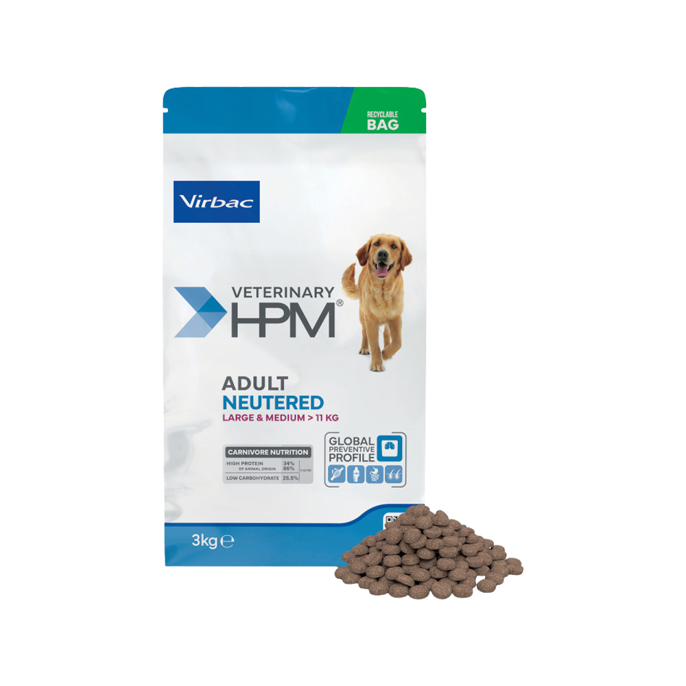 Veterinary HPM -Adult Neutered Dog - Large & Medium -12kg