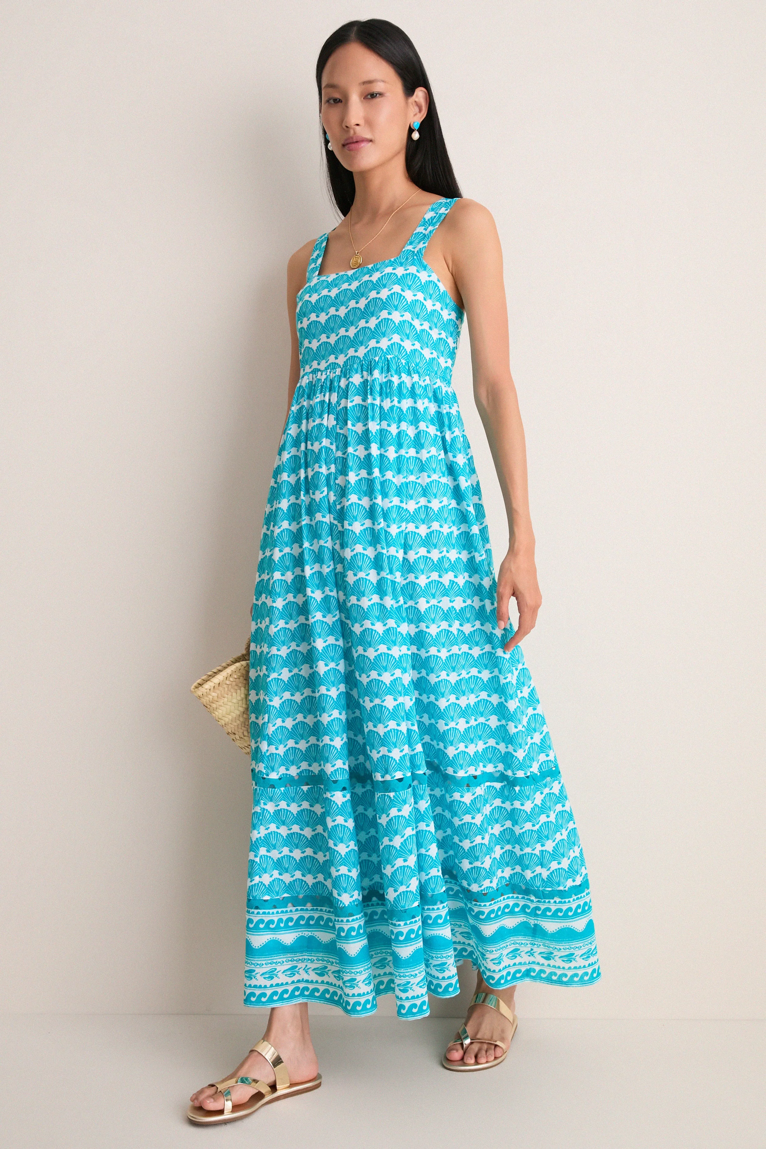 Green Isla Lily Maxi Dress