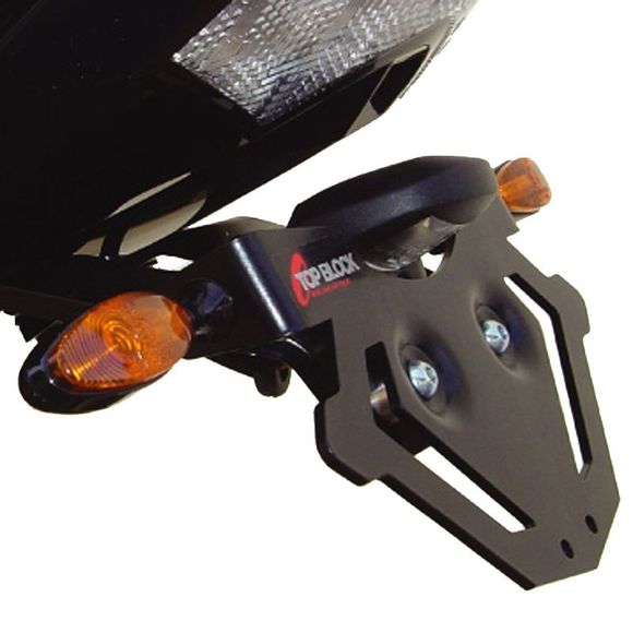 Top Block Tail Tidy for KAWASAKI Z750/Z750R 07/12 Z1000 07/09 - BlackRef: tb0224 / spek20