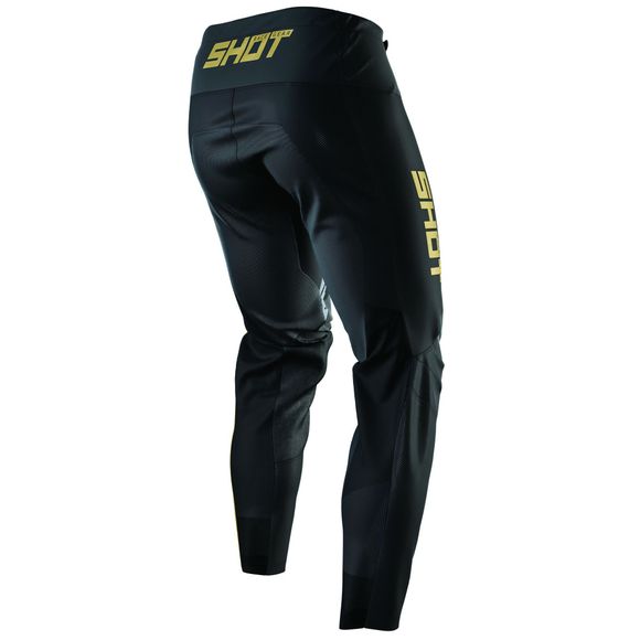 Shot CONTACT DRAW cross pants - GOLD 2021 - Black / YellowRef: SO1849