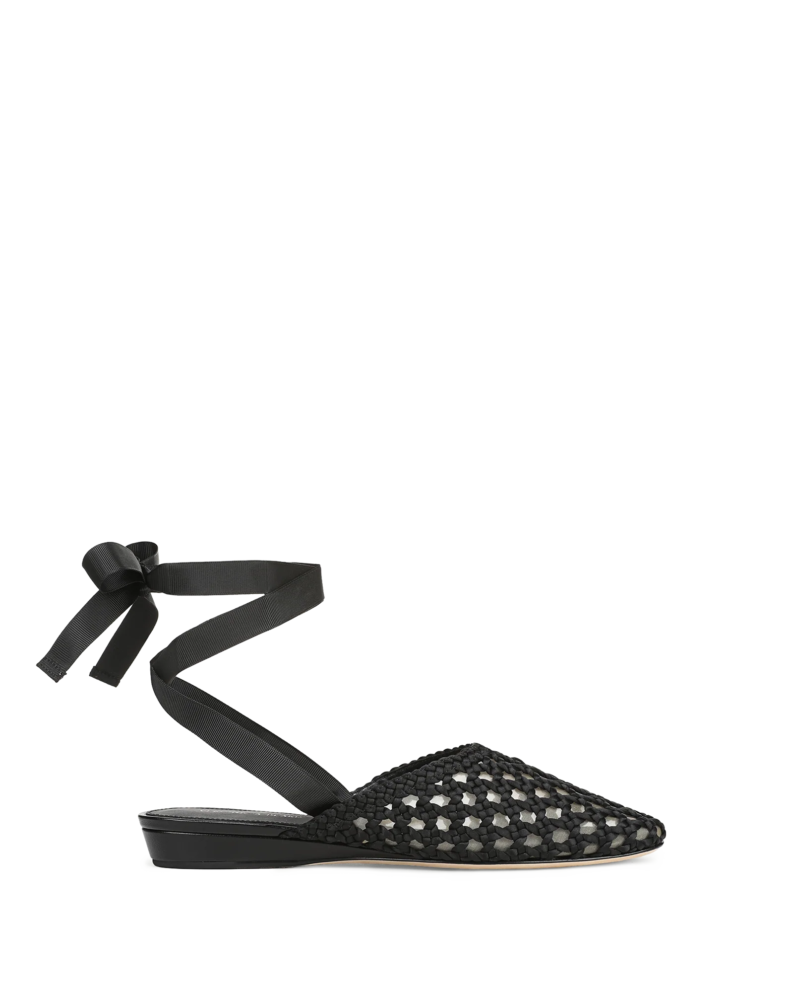Malia Woven Satin Mule