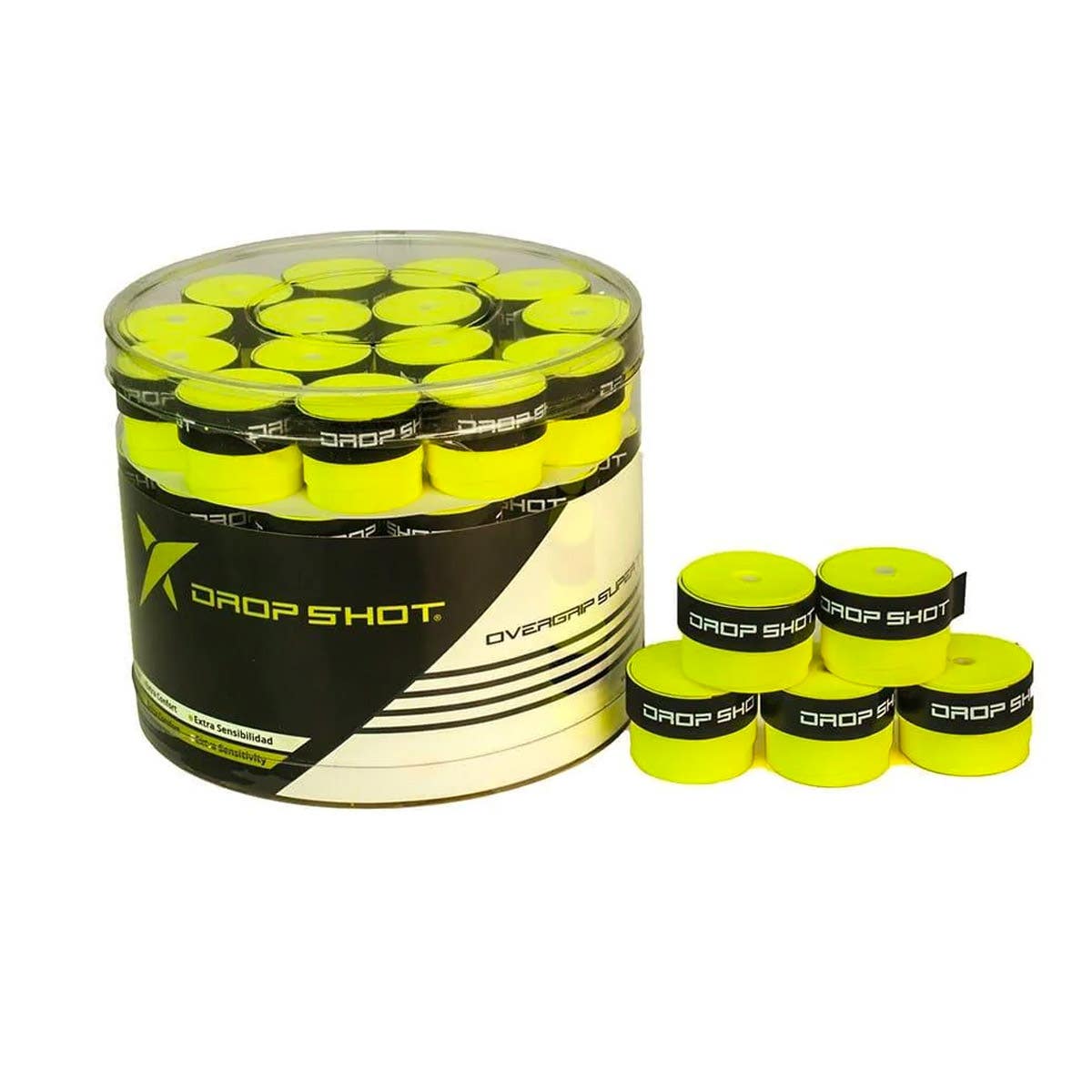 TUB OF DROP SHOT SUPER TACKY X60 OVERGRIPS