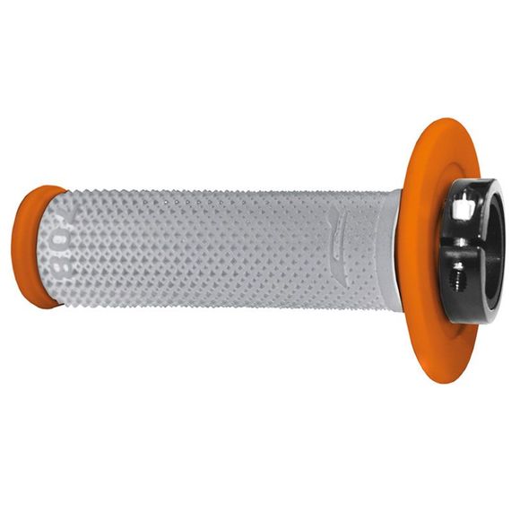 Progrip 708 Lock On Universal Handlebar Grips - Orange / GrayRef: PTR0050
