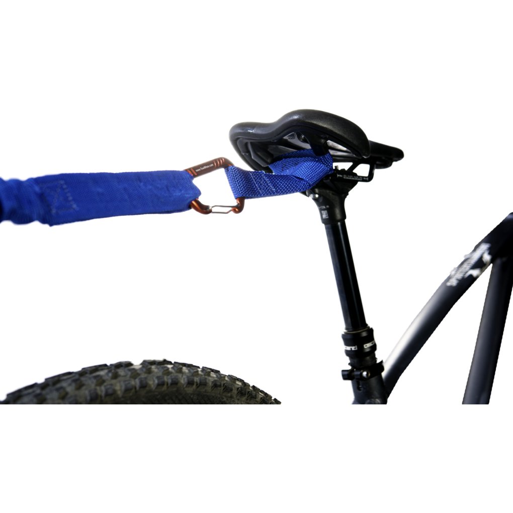 TowWhee Quick Loop W/Small Carabiner Tow Strap - Blue