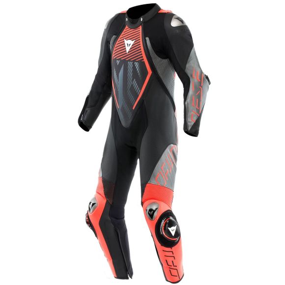 Dainese audax d-zip perf suit. 1 piece - black / redRef: Dn2135-Cbyfw