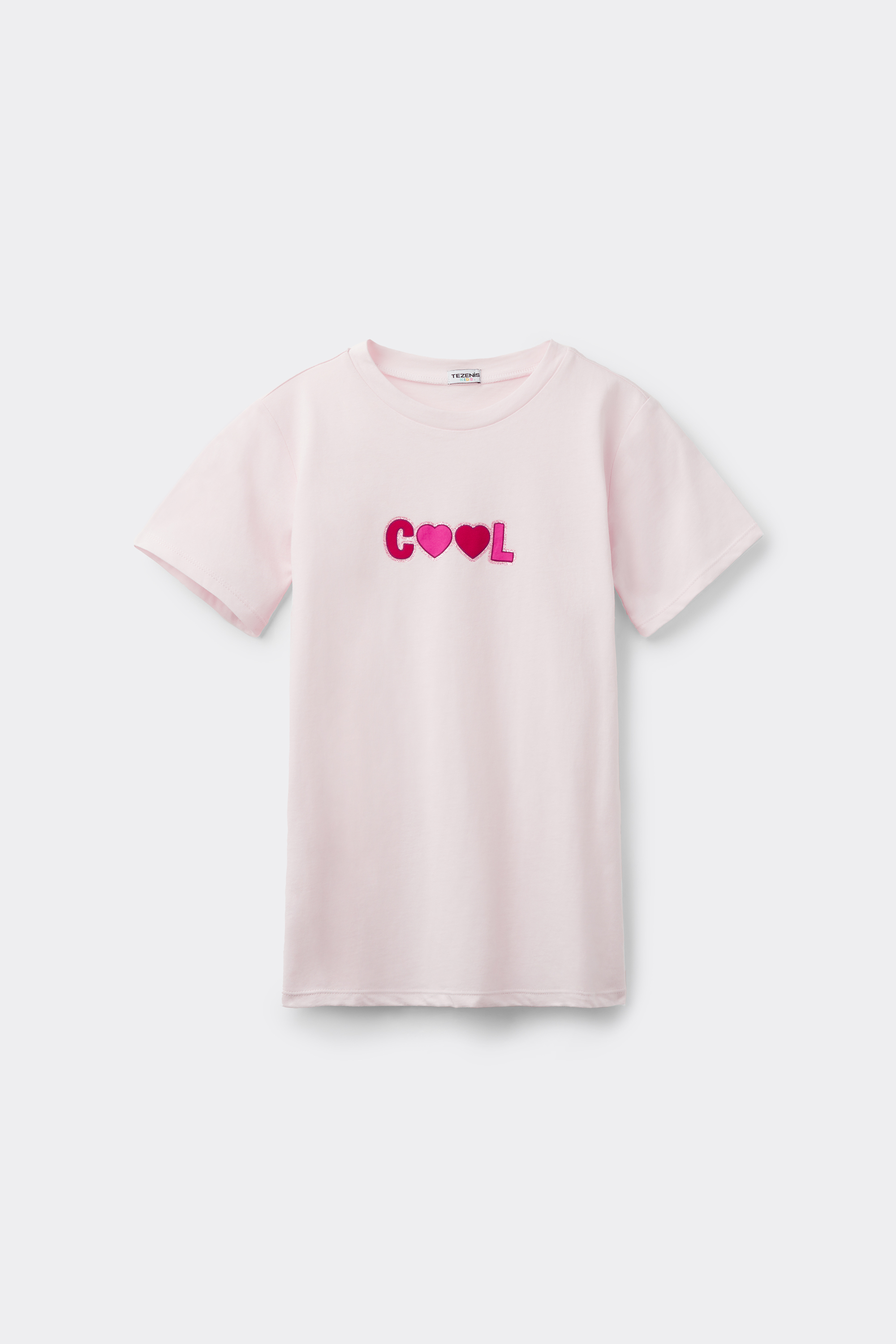 Girls’ Printed Cotton T-Shirt