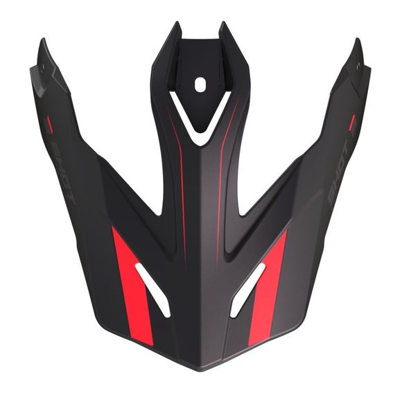 Tt Shot Trek Rally Black Red Matt 2026 Visor - Black / RedRef: So2827 / A08-21E3-B03