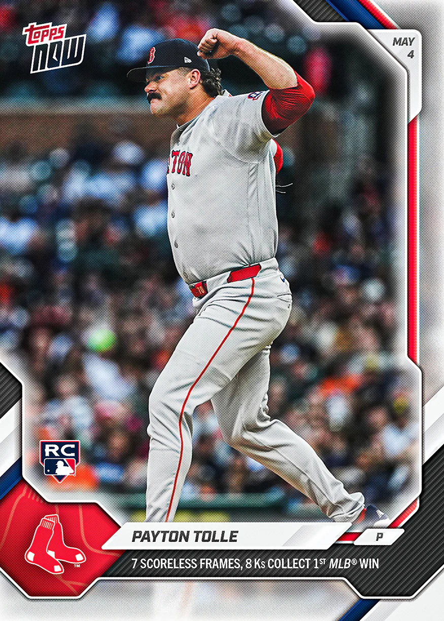 Payton Tolle - 2026 MLB Topps NOW® - Card 158 - PR: 1831