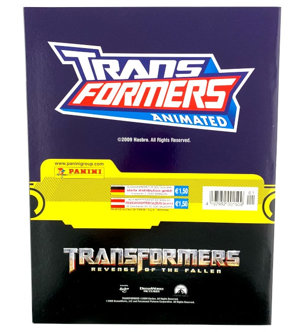 Panini Transformers Animated - Stickeralbum