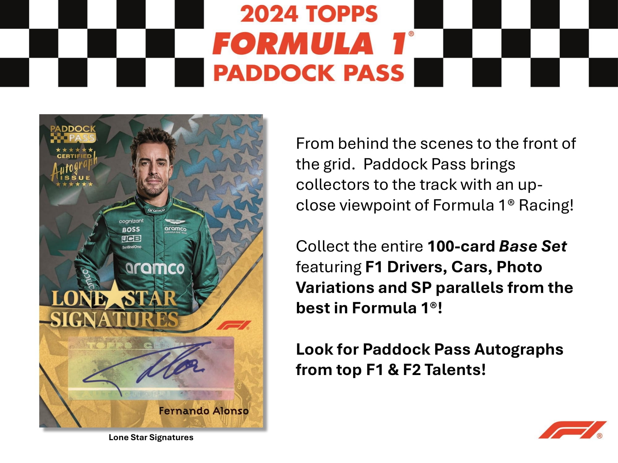 2024 Topps Paddock Pass Formula 1 Racing (Formel 1) F1 Blaster Box