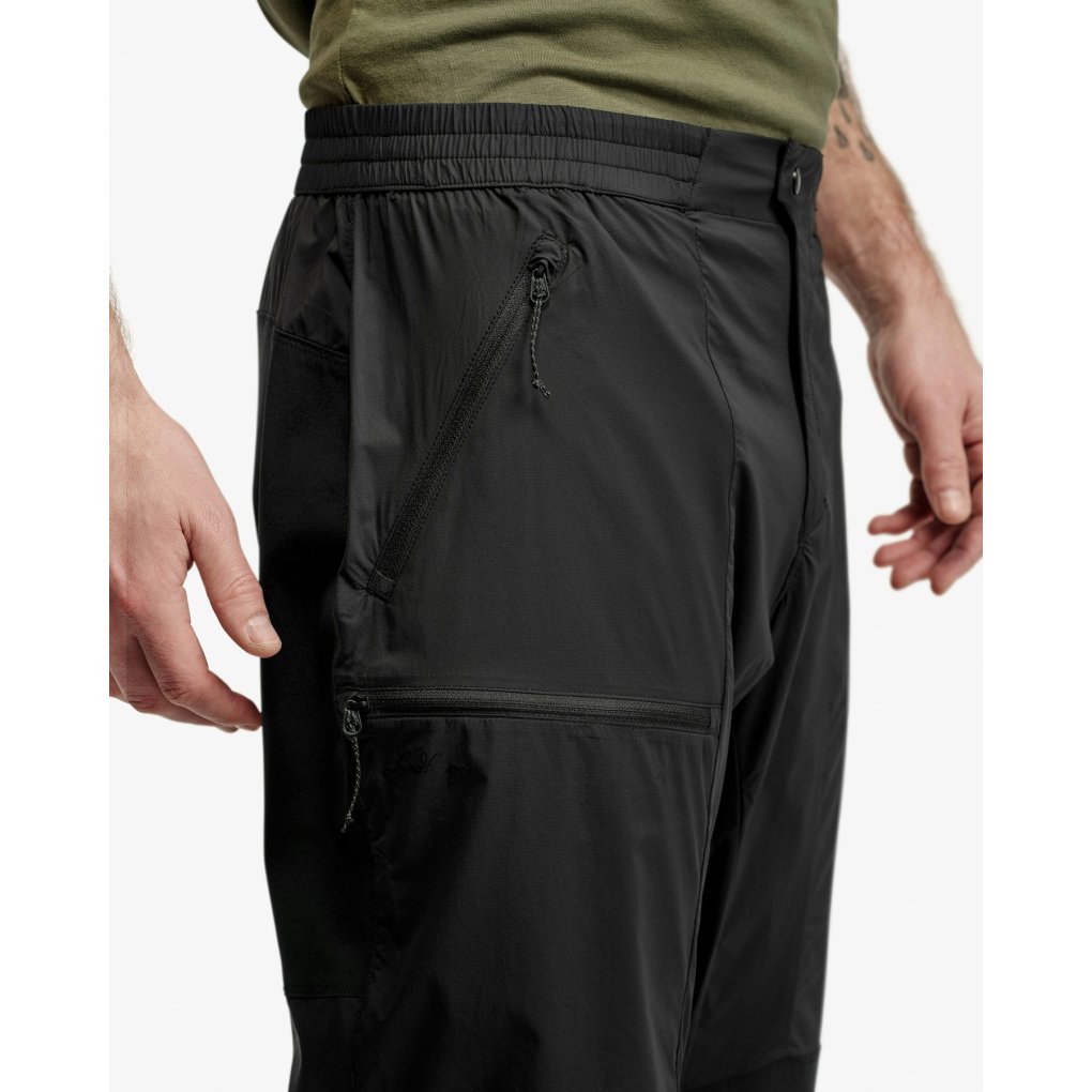 Lundhags Tived Light Windbreaker Pants Men - Black 10000