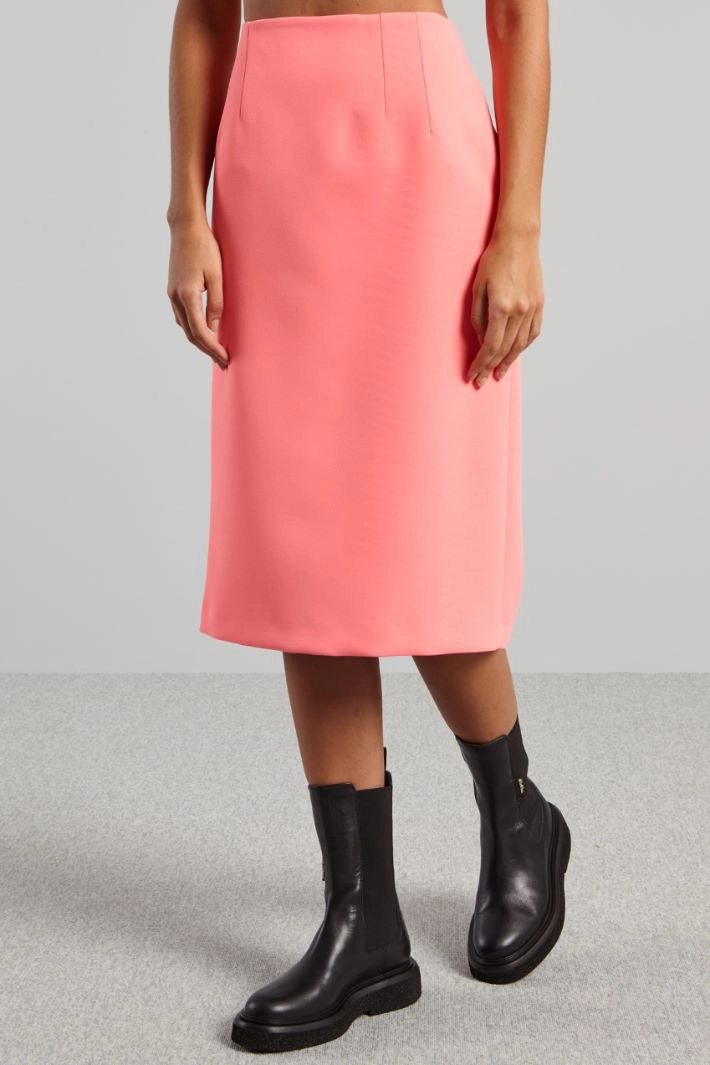 Cady pencil skirt - VIVID PINK