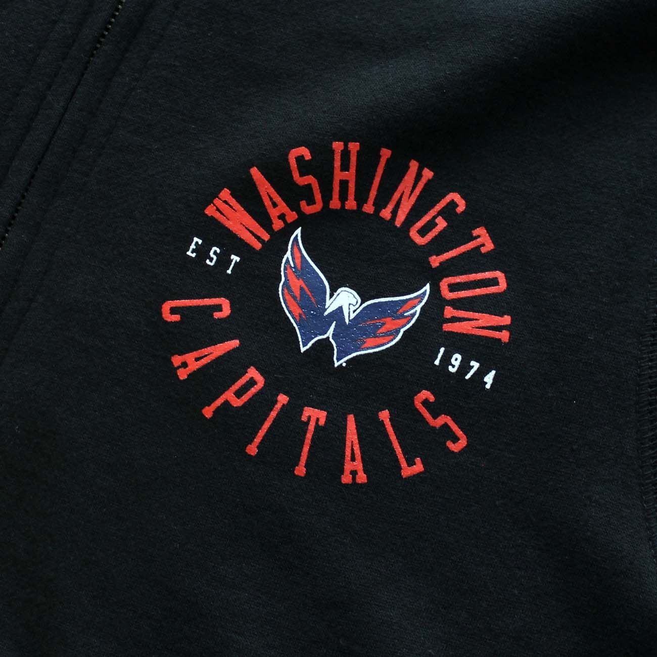Washington Capitals Line Full-Zip NHL Hoodie
