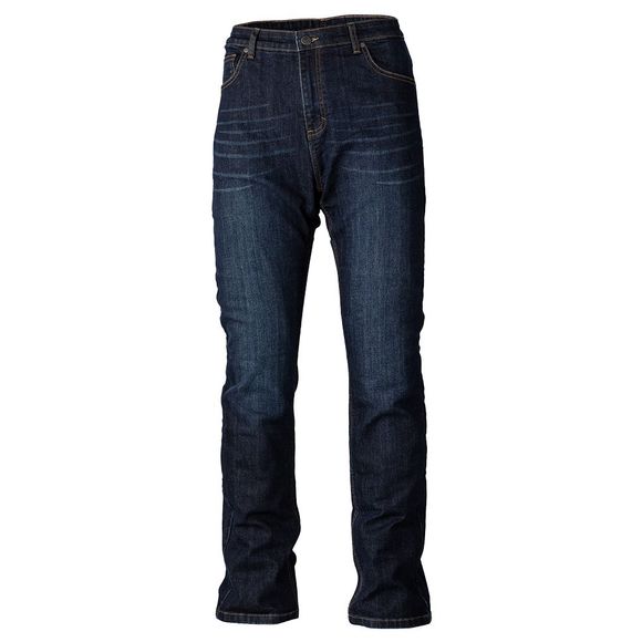 Women'S Rst Leg 2 Motorcycle Jeans - Straight / Regular - Blue / BlackRef: RST0172
