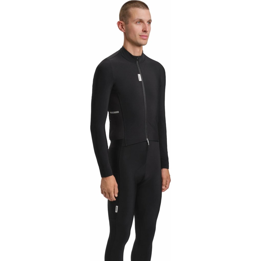 FINGERSCROSSED Road Thermal Longsleeve Jersey Men - Black