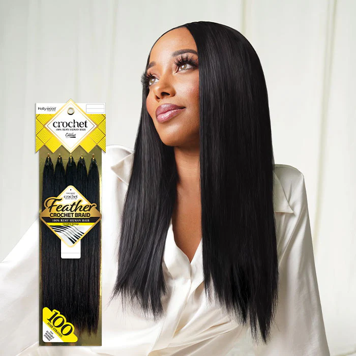 Zury Sis Hollywood Feather Crochet Braid - YAKY 14/18