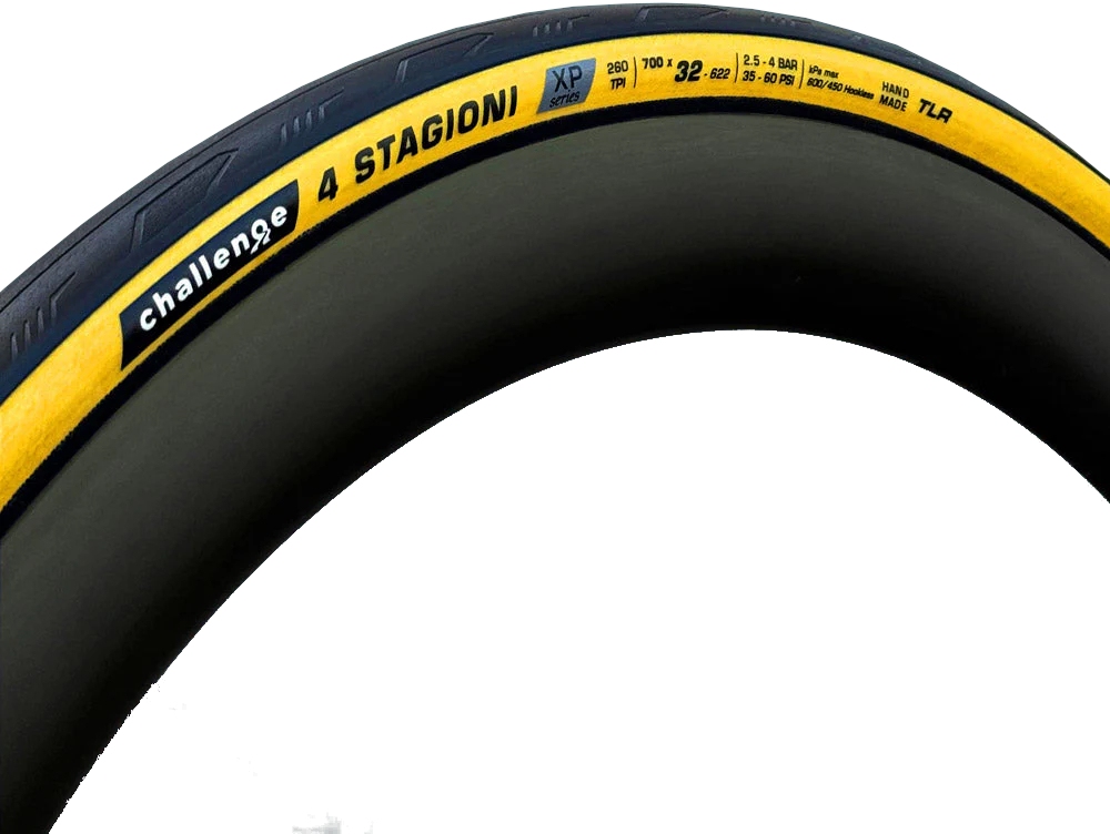 Challenge 4 Stagioni XP Folding Tire - TLR | Handmade | SuperPoly | Corazza Gold - 30-622 | tan