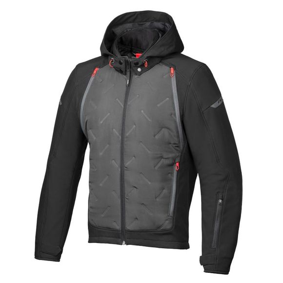 Moto Jacket Ixon Fary - Gray / RedRef: Ix1681-C63762