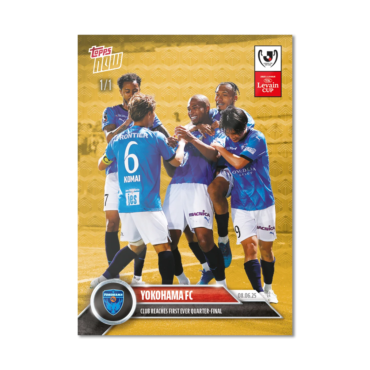 Yokohama FC - 2025 J.League® Topps NOW® - Card 24